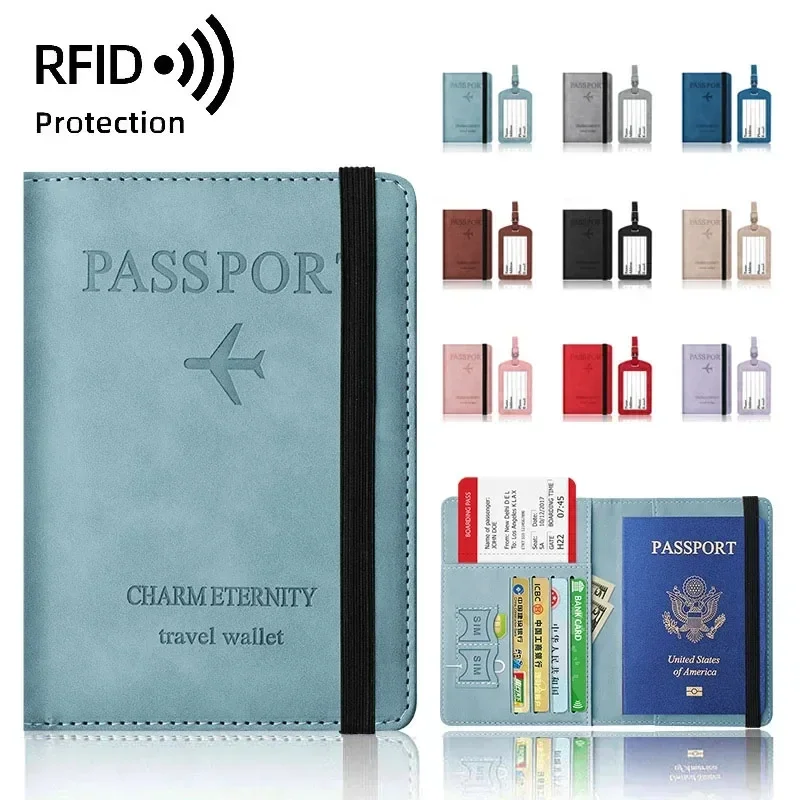 بو الجلود حامل جواز السفر للرج - مراجعة Travel Accessories Long Flight وسعره