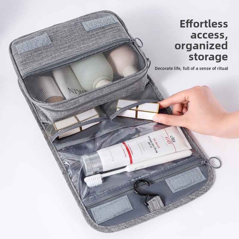 حقيبة مستلزمات الحمام المعلقة  - مراجعة Travel Accessories Organizer Bag وسعره