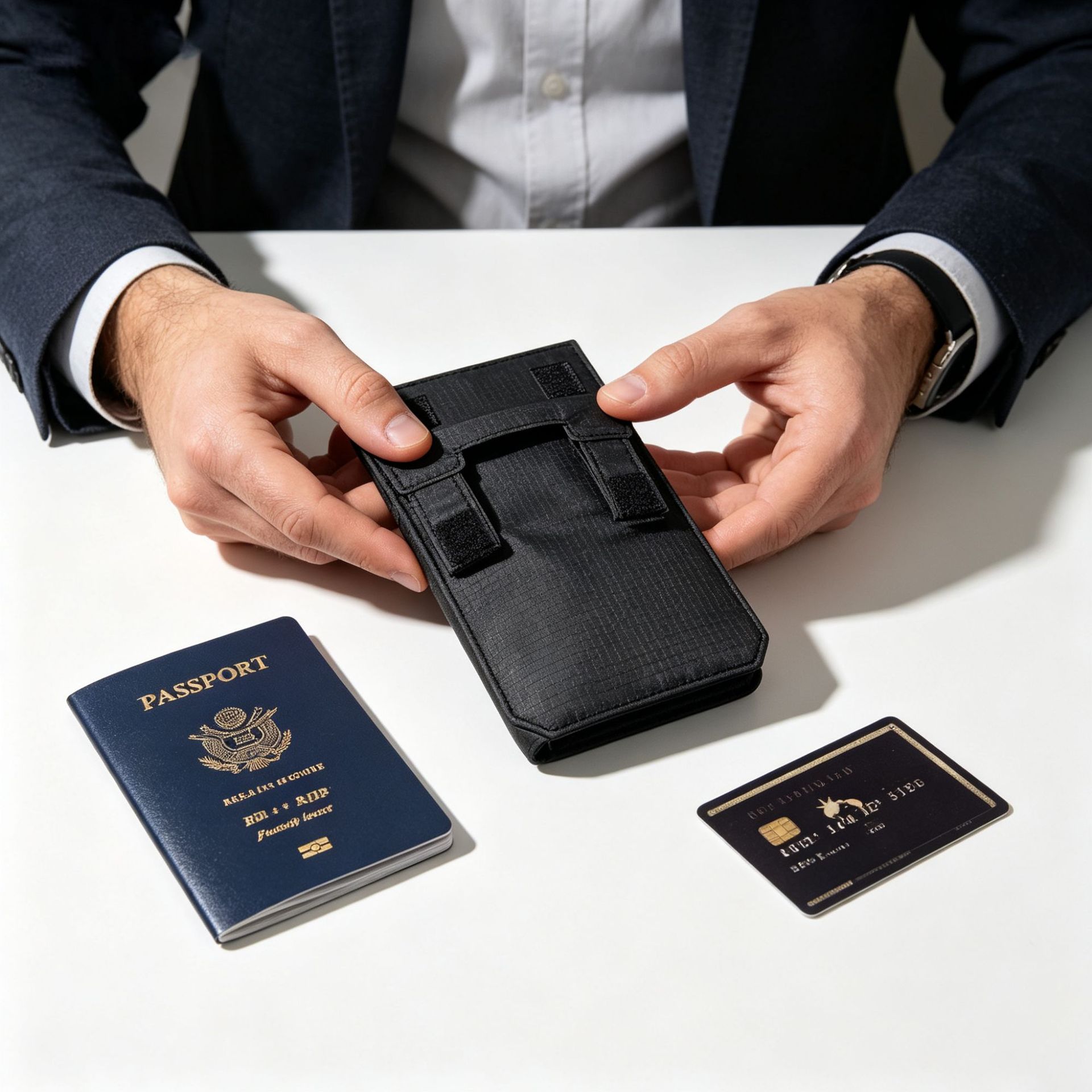حزام نقود مخفي للسفر، حقيبة خص - مراجعة Travel Accessories Wallet وسعره